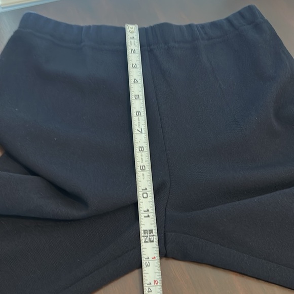 Made in Italy Navy Pull On Pants Viscose Blend Slim Size M - Picture 4 of 10